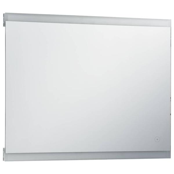LED-Badspiegel mit Berührungssensor 80x60 cm
