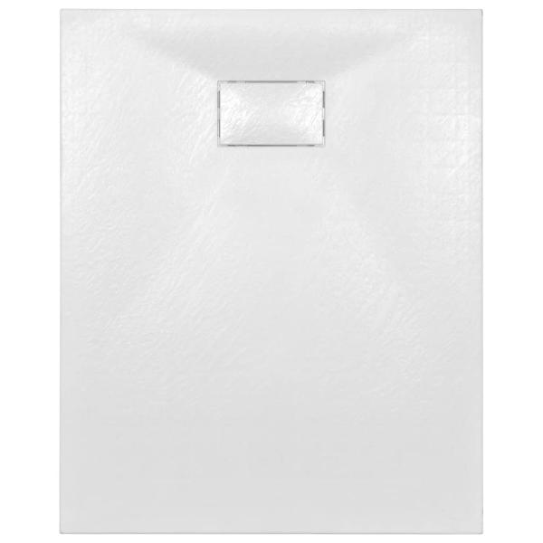 Duschwanne SMC Weiß 100×80 cm