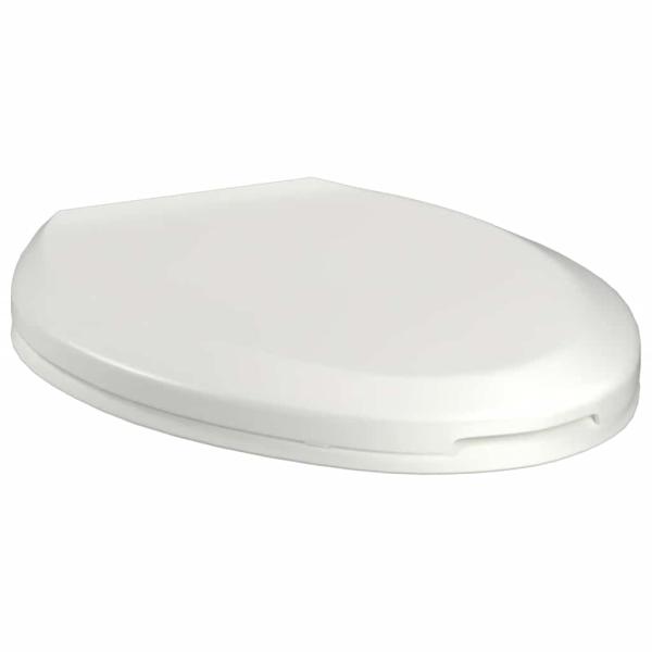 Toilettensitz mit Absenkautomatik und Quick-Release-Design Weiß