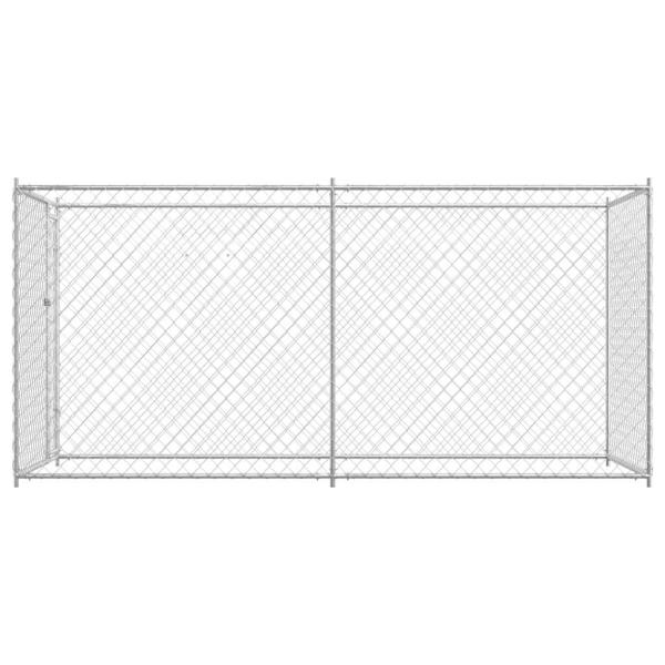 Outdoor-Hundezwinger 382x192x185 cm