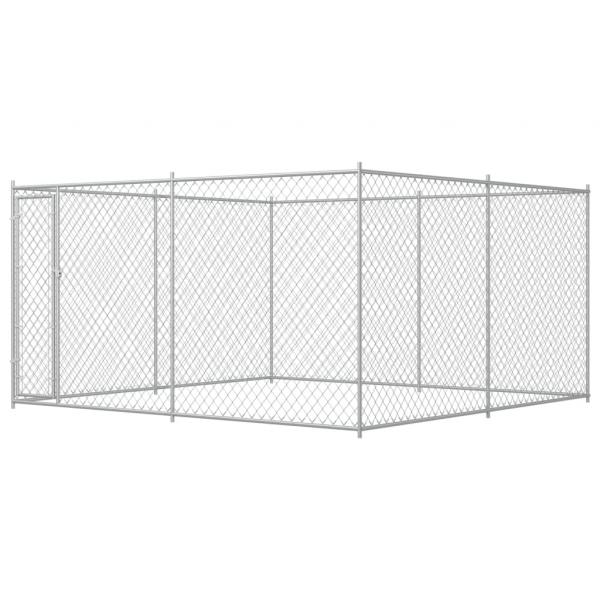 ARDEBO.de - Outdoor-Hundezwinger 383x383x185 cm 