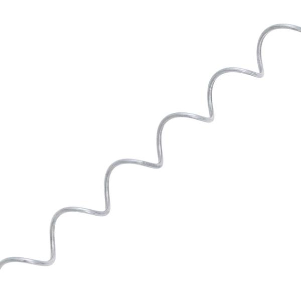 Gabionen-Spiralen 24 Stk. Verzinkter Stahl 100 cm