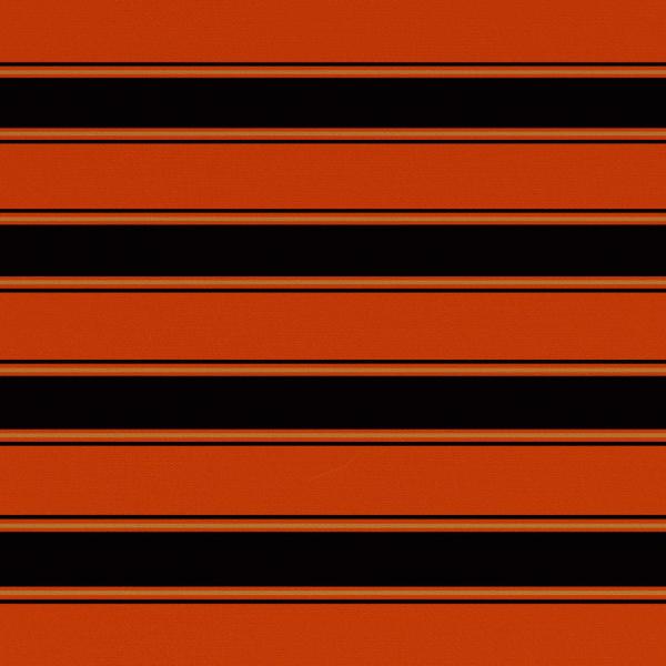 Markisenbespannung Canvas Orange & Braun 300x250 cm