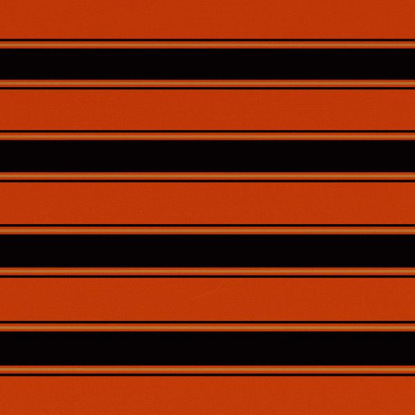 Markisenbespannung Canvas Orange & Braun 300x250 cm