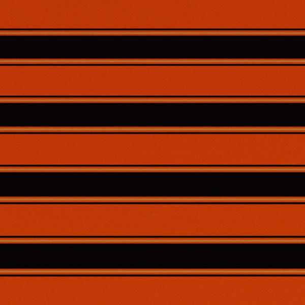 Markisenbespannung Canvas Orange & Braun 350x250 cm