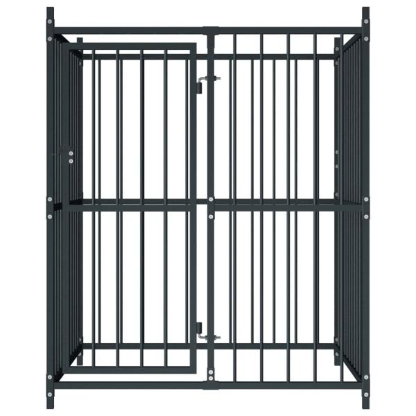 Outdoor-Hundezwinger 120x120x150 cm