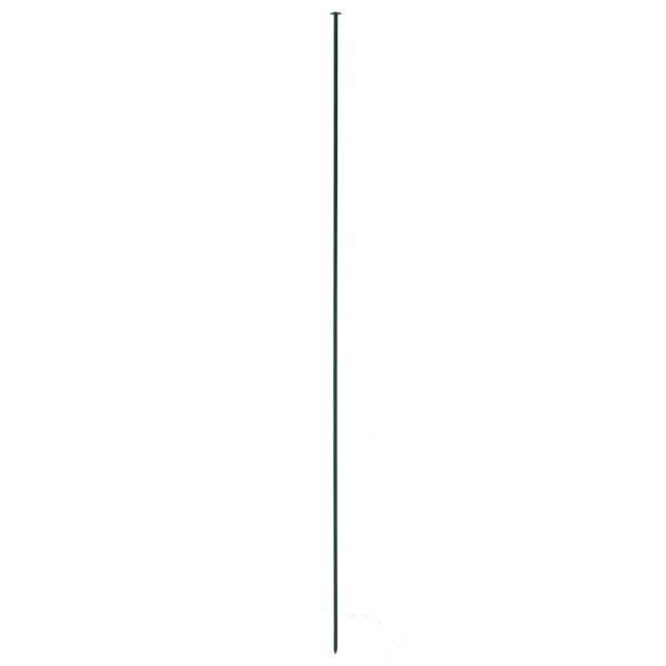 Gartenzaun Set Konvex 77,5x78,5 cm Grün