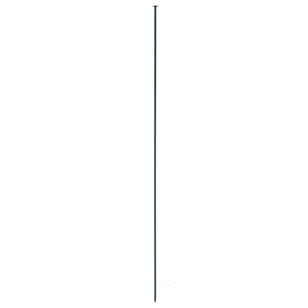 Gartenzaun Set Konvex 77,5x78,5 cm Grün