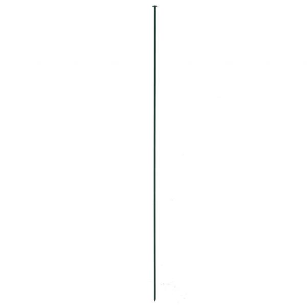 Gartenzaun Set Konvex 77,5x78,5 cm Grün