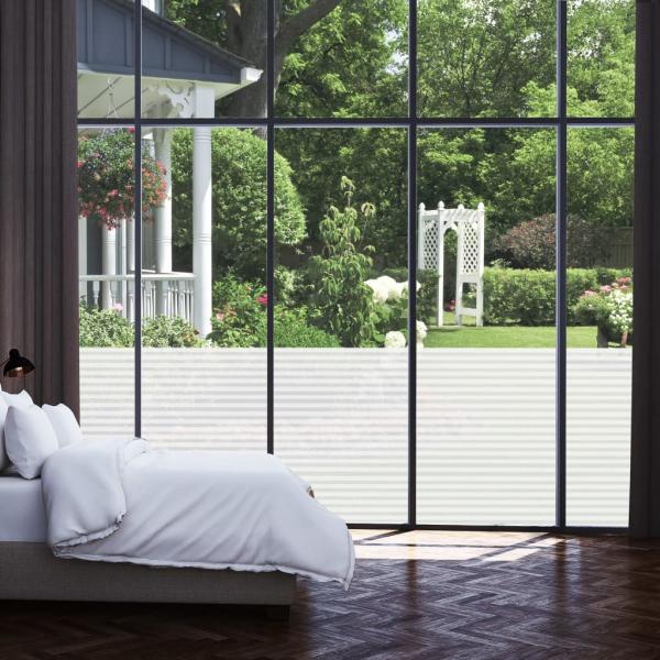 Fensterfolie Matt Streifen-Design 0,9x100 m PVC