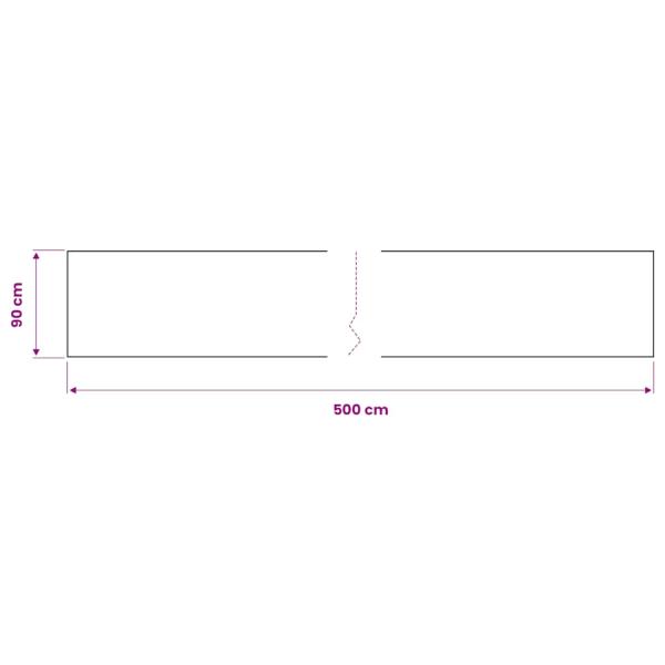 Selbstklebende Möbelfolie Schwarz 500 x 90 cm PVC