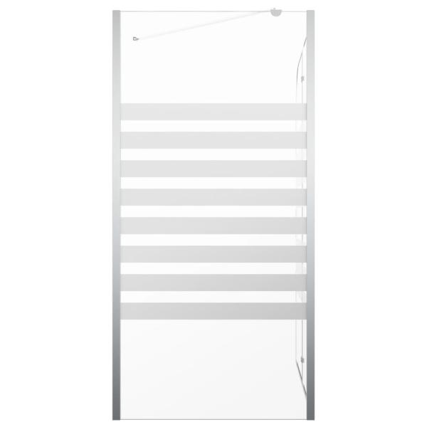 Duschabtrennung 120x68x130 cm Hartglas Gestreift