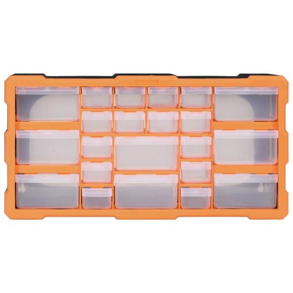Multi-Schubladen-Organizer mit 22 Schubladen 49x16x25,5 cm 