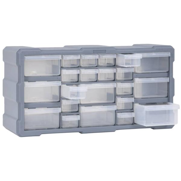 Multi-Schubladen-Organizer mit 22 Schubladen 49x16x25,5 cm 
