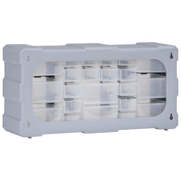 Multi-Schubladen-Organizer mit 22 Schubladen 49x16x25,5 cm