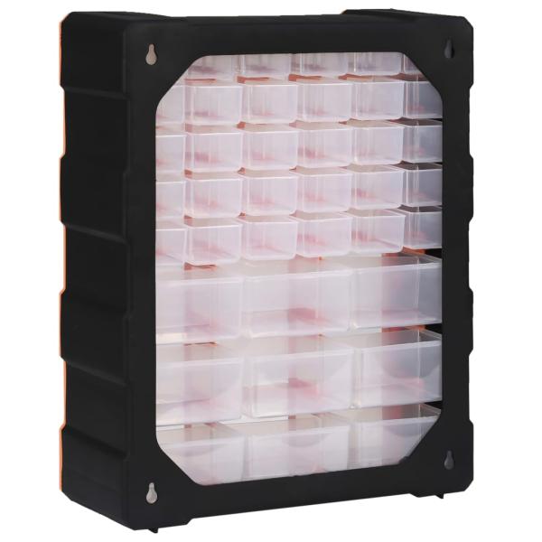 Multi-Schubladen-Organizer mit 39 Schubladen 38x16x47 cm 