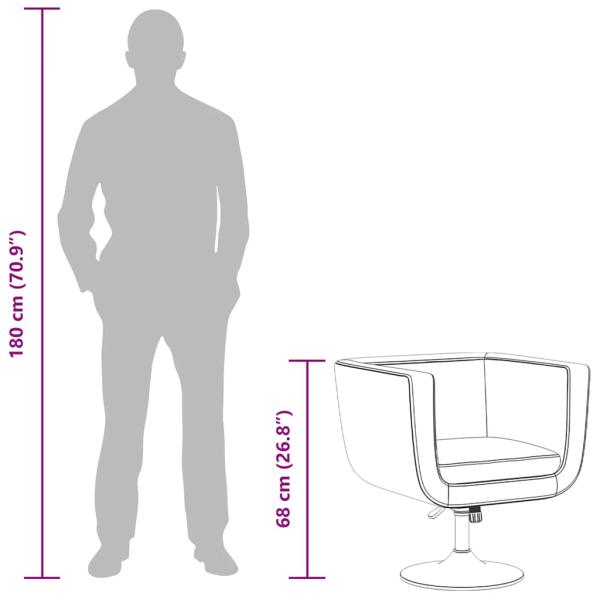 Barsessel 2 Stk. Kunstleder Schwarz 