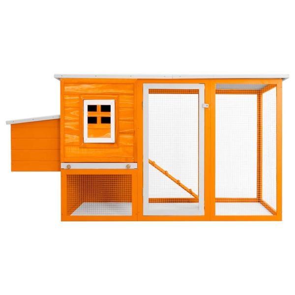 Hühnerstall mit 1 Legenest Holz  