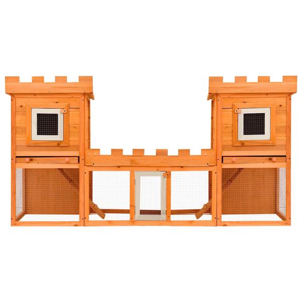 Großer Kaninchenstall Kleintierkäfig Doppelhaus