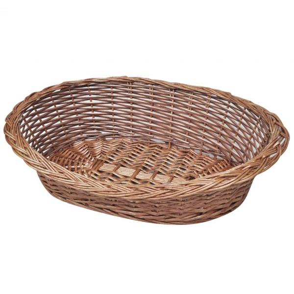 ARDEBO.de - Hundekorb aus Weide Natur 69 cm