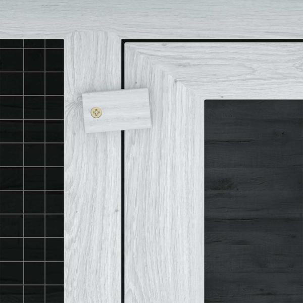 Kleintier-/Kaninchenstall 2 Etagen Holz  