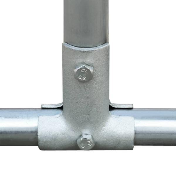 Outdoor-Hühnerkäfig 2x2x1,92 m Verzinkter Stahl