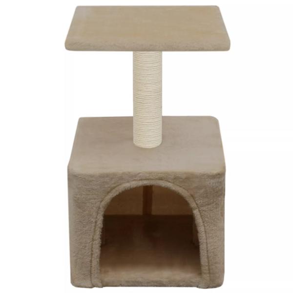 Katzen-Kratzbaum Sisal 55 cm Beige
