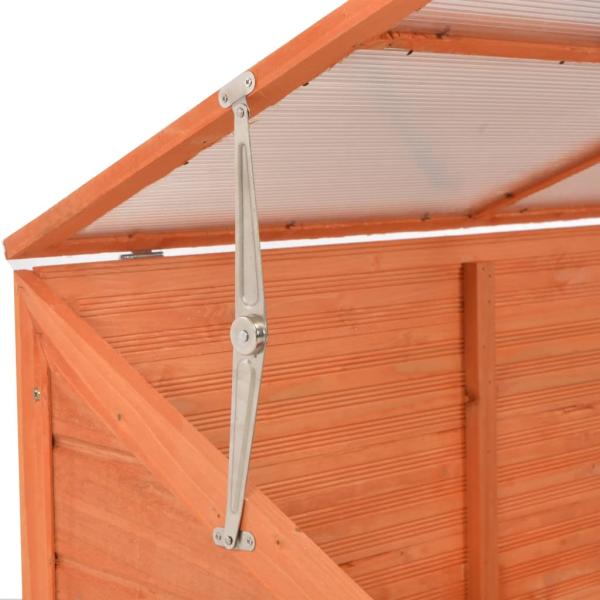 Frühbeet Holz 180x57x62 cm