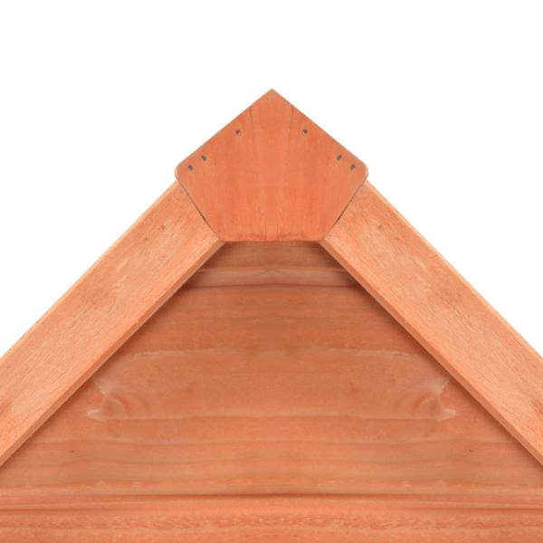 Garten-Geräteschuppen 71x60x213 cm Holz