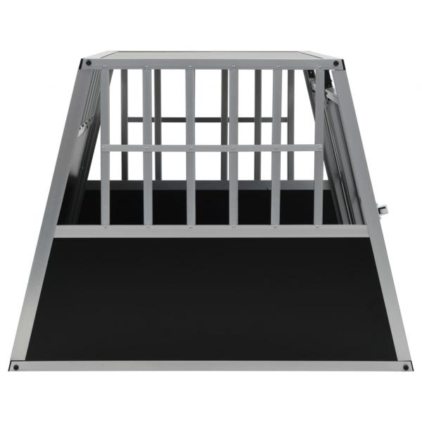 Hundetransportbox mit Doppeltür 94 x 88 x 69 cm