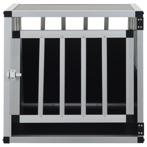 Hundetransportbox mit Einzeltür 54 x 69 x 50 cm