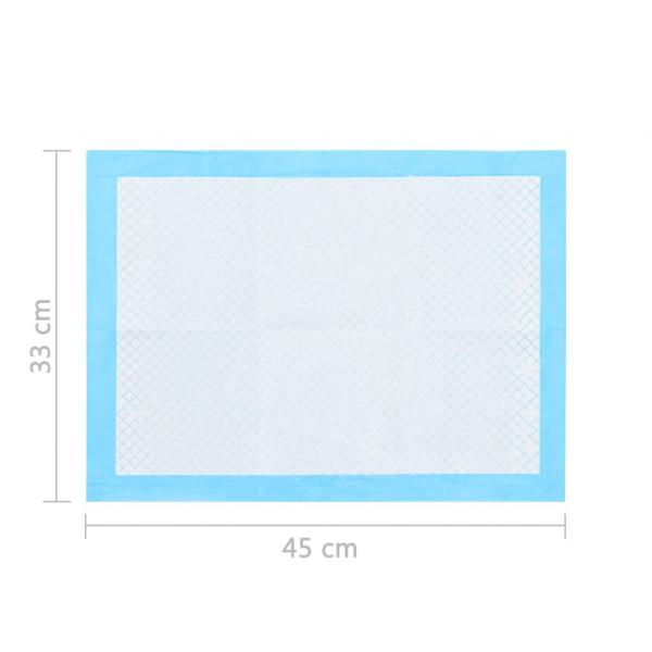 Hunde-Toilettenmatten 100 Stk. 45×33 cm Vliesstoff