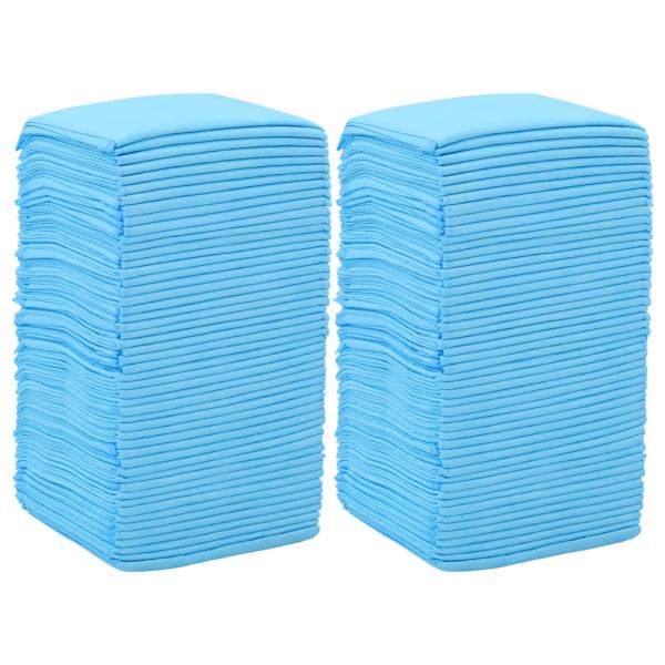 Hunde-Toilettenmatten 100 Stk. 60×60 cm Vliesstoff