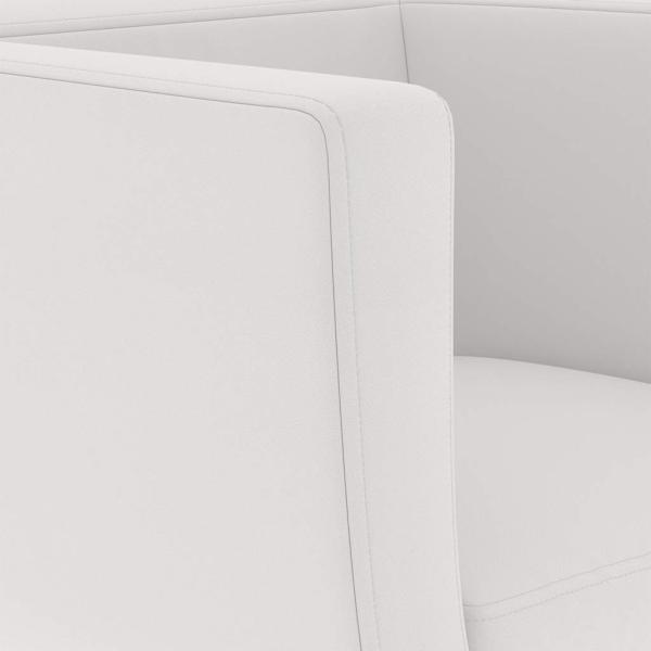 Barsessel Weiß Kunstleder