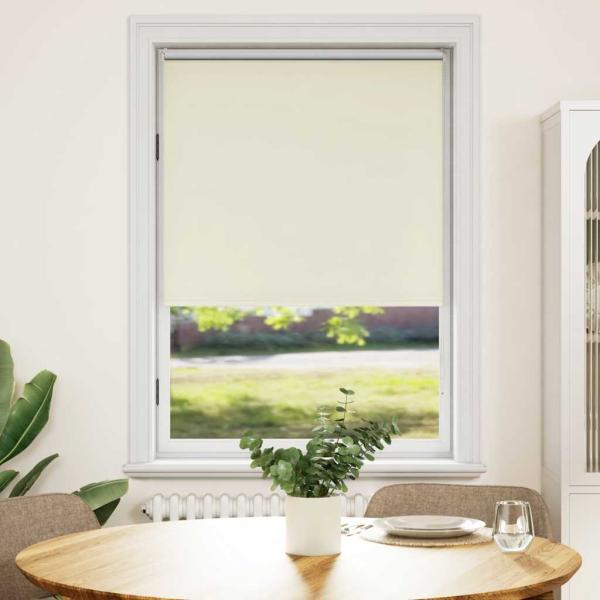 Verdunkelungsrollo Verdunklungsrollo 80 x 175 cm creme