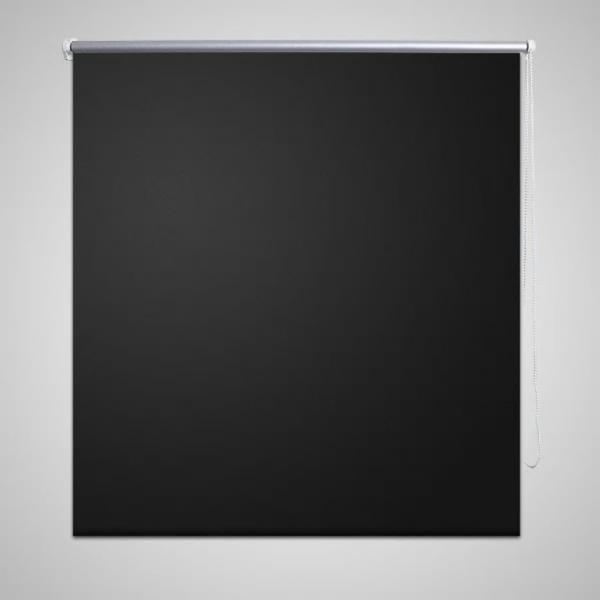 ARDEBO.de - Verdunkelungsrollo Verdunklungsrollo 80 x 175 cm schwarz