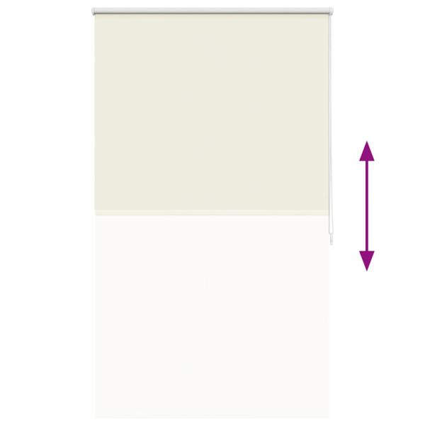 Verdunkelungsrollo 120 x 175 cm creme