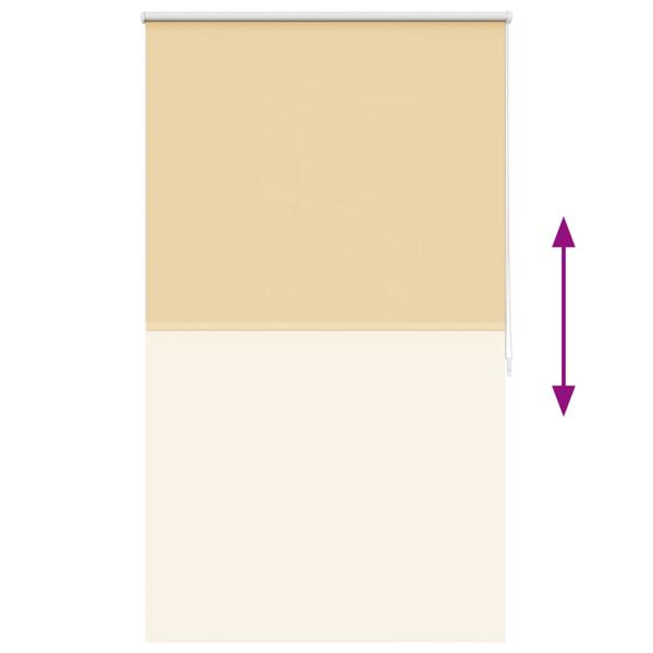 Verdunkelungsrollo Verdunklungsrollo 120 x 175 cm beige
