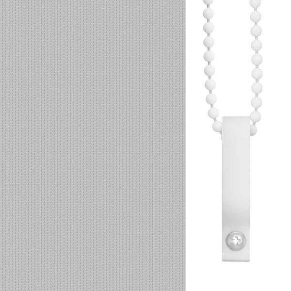 Verdunkelungsrollo 124,4 x 175 cm, Stoffbreite 120 cm, grau