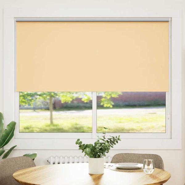 Verdunkelungsrollo  160 x 175 cm beige
