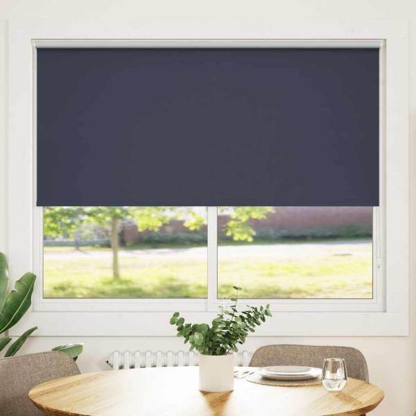Verdunkelungsrollo 160 x 175 cm blau