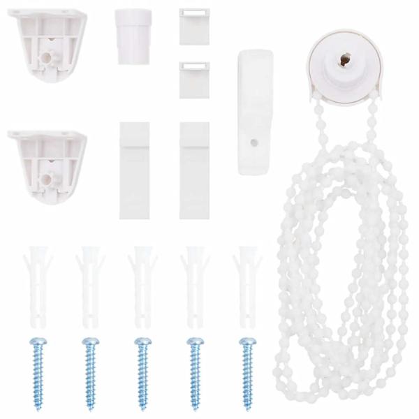 Verdunkelungsrollo Verdunklungsrollo 100 x 230 cm weiß