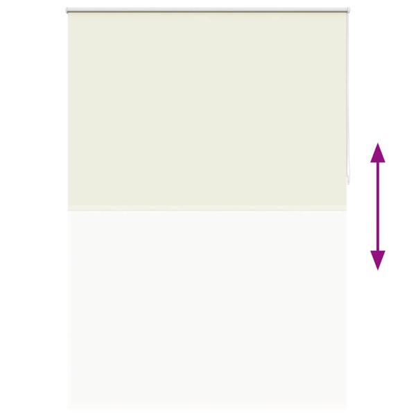 Verdunkelungsrollo 140 x 230 cm creme