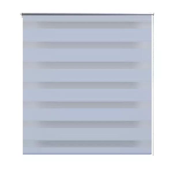 Zebra-Rollo 70,9 x 120 cm, Stoffbreite 66,7 cm, Weiß