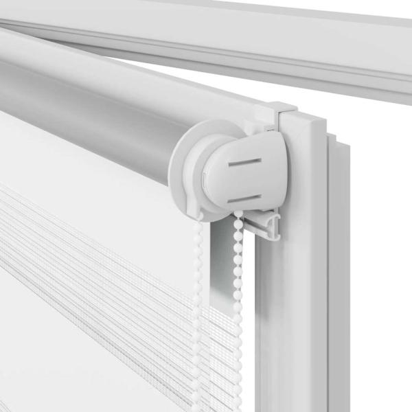 Doppelrollo 120 x 175 cm weiß