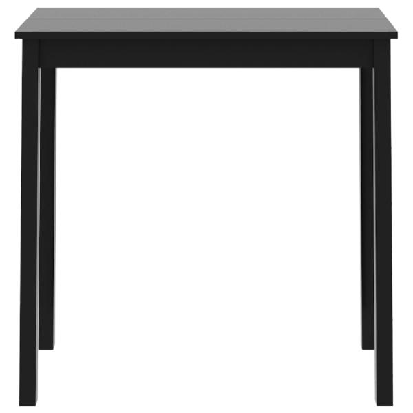 Bartisch MDF Schwarz 115×55×107 cm 