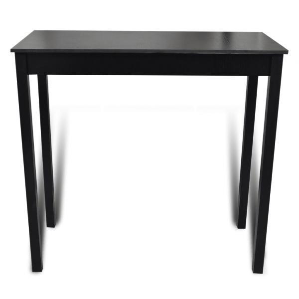 Bartisch MDF Schwarz 115×55×107 cm 