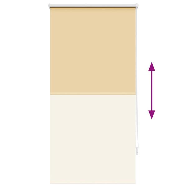 Verdunklungsrollo Verdunkelungsrollo Rollo 60x120 Beige