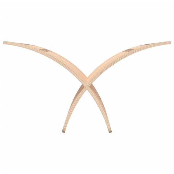 Zeitungsständer Holz Freistehend Natur