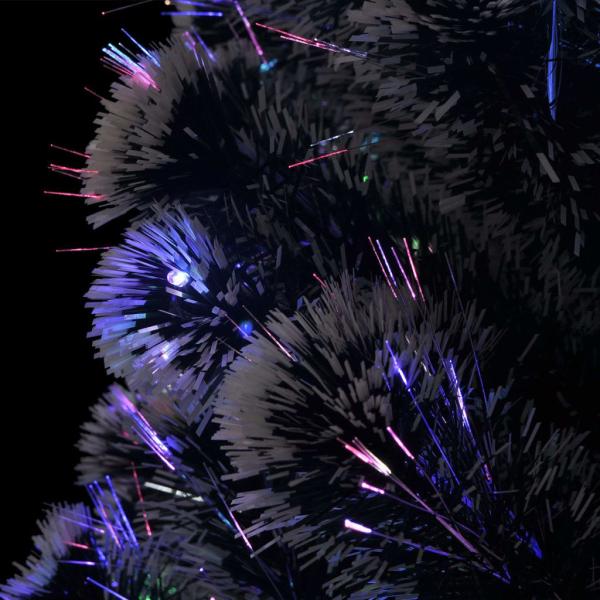 Vorbeleuchteter Weihnachtsbaum mit Ständer und LED 180 cm Glasfaser